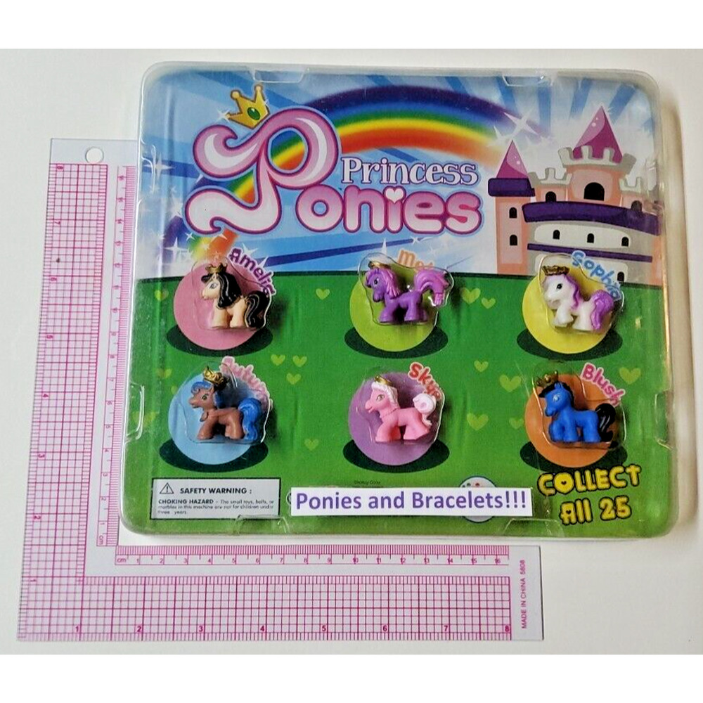 Vintage Vending Display Board‎ Princess Ponies 0338